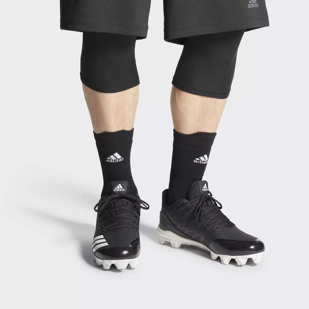Adidas Icon 4 MD Spikes De Beisbol Negros Para Hombre (MX-85286)